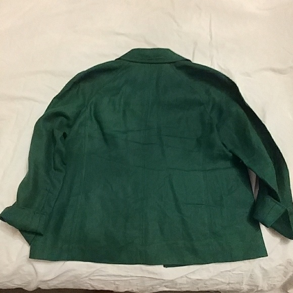 Talbots 100% linen unlined jacket - Picture 3 of 3